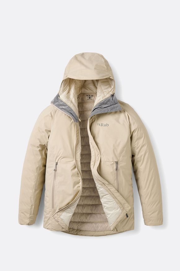 Мембранна куртка жіноча Rab Microlight Shield Jacket Wmns, Dark Pebble, 10 (RB QDC-08-DKP-10)