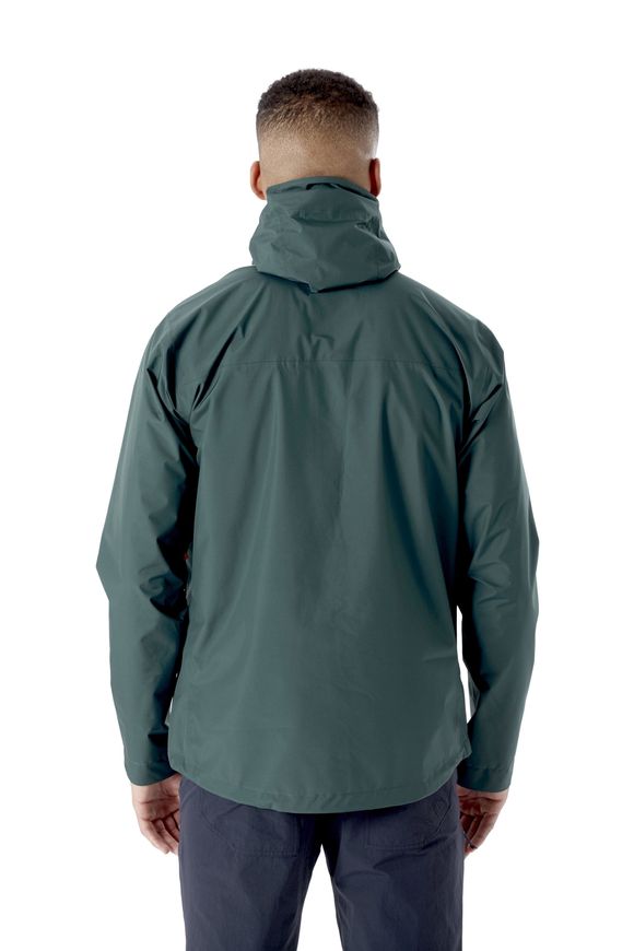 Мембранна куртка чоловіча Rab Downpour Eco Jacket, PINE, M (821468968585)