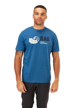 Футболка чоловіча Rab Stance Vintage Tee, Denim, M (QCB-13-DEN-MED)