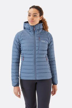 Зимовий пуховик жіночий Rab Infinity Microlight Jacket Wmns, Bering Sea, 14 (QDB-23-BES-14)