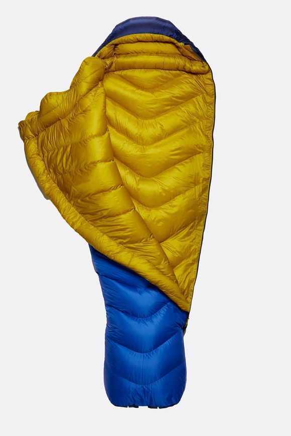 Спальний мішок Rab Neutrino 800 Regular, (-22&deg;C), 185 см - Right Zip, Nightfall Blue (RB QSM-94-NFB-REG-RZ)