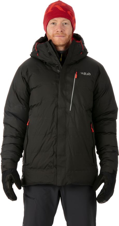 Мембранна чоловіча тепла куртка Rab Resolution Jacket, Black(CS1), XXL (QDN-60-BL-XXL)