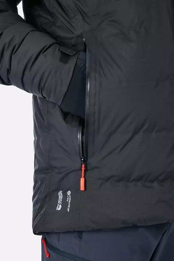 Мембранна чоловіча тепла куртка Rab Resolution Jacket, Black(CS1), XXL (QDN-60-BL-XXL)