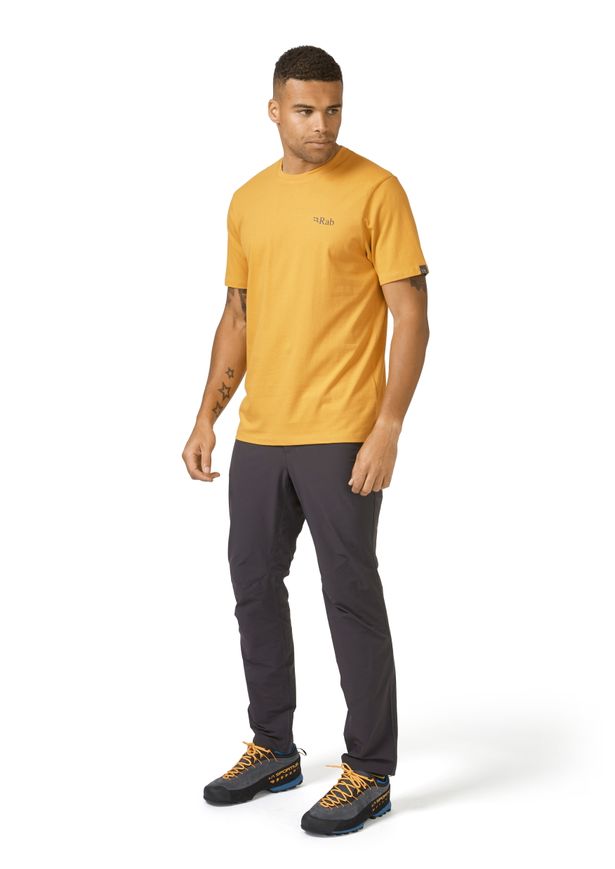 Футболка чоловіча Rab Stance Mountain Peak Tee, SAHARA, S (5059913051871)