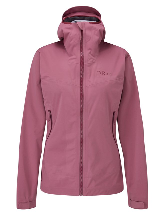 Мембранна жіноча куртка Rab Kinetic 2.0 Jacket Wmns, HEATHER, 8 (821468967250)