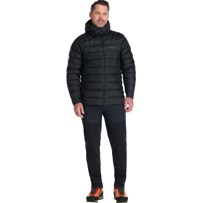 Чоловічий зимовий пуховик Electron Pro Jacket Black, L (RB QDN-85-B-L)