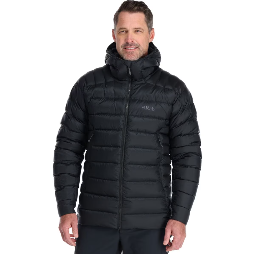 Чоловічий зимовий пуховик Electron Pro Jacket Black, L (RB QDN-85-B-L)