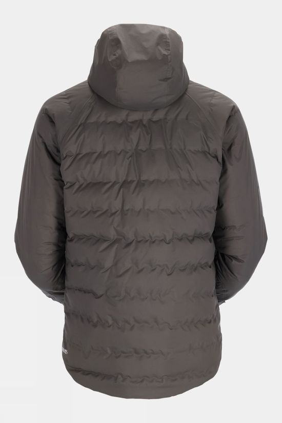 Мембранна чоловіча тепла куртка Rab Valiance Jacket Graphene, L (RB QDB-49-GRH-LRG)