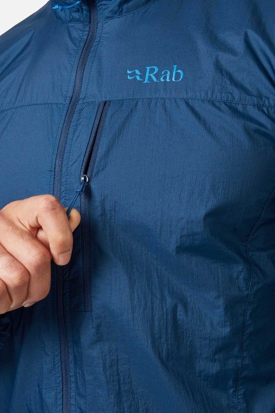 Вітровка чоловіча Rab Vital Jacket, Graphene (Marmalade), S (QWS-49-GRM-SML)