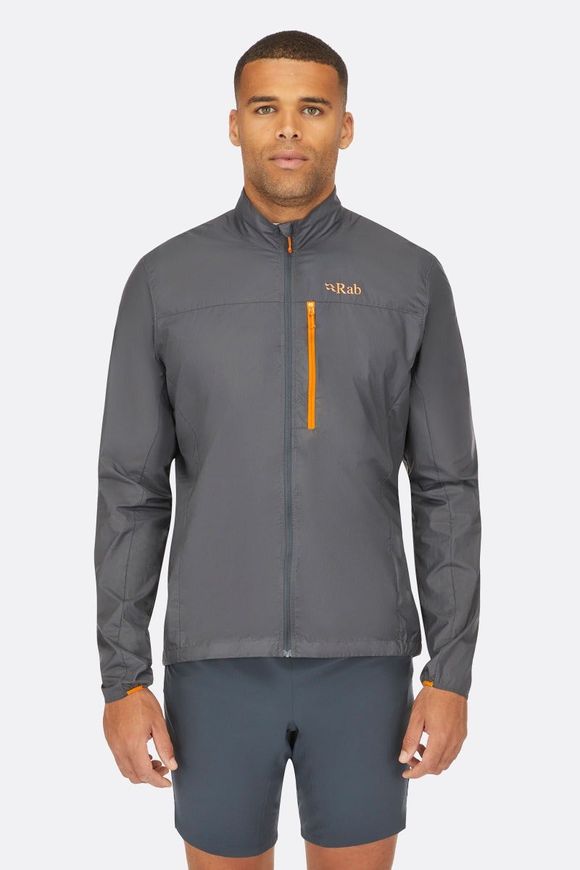 Вітровка чоловіча Rab Vital Jacket, Graphene (Marmalade), S (QWS-49-GRM-SML)