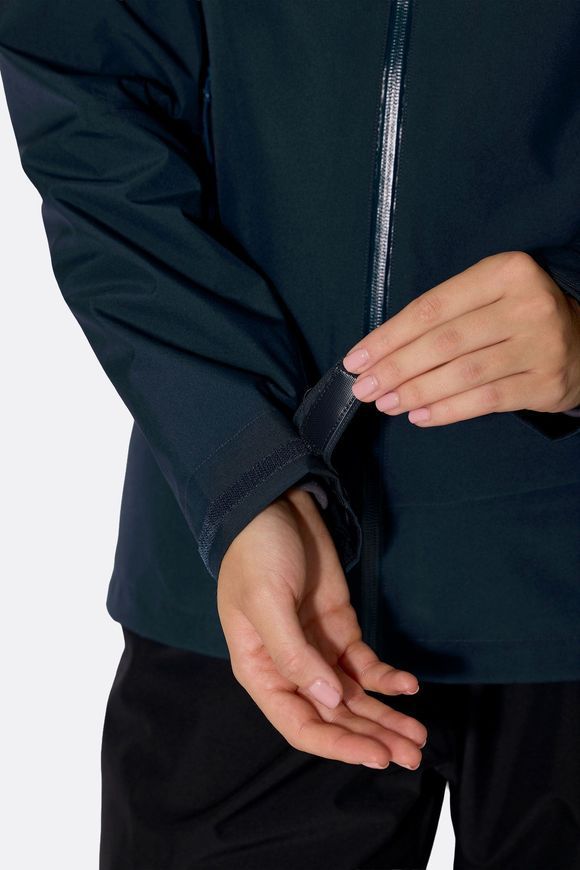 Мембранна куртка жіноча Rab Namche GTX Jacket Wmns, Galaxy Blue, 10 (RB QWI-88-GXB-10)