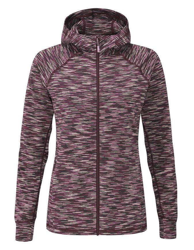 Кофта жіноча Rab Maze Hoody Wmns, HEATHER, 12 (821468993990)