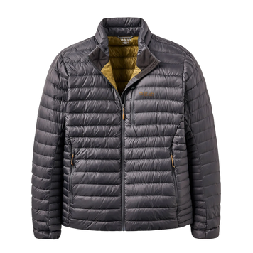Чоловічий легкий пуховик Rab Microlight Jacket, Anthracite, S (RB QDB-94-ANT-SML)