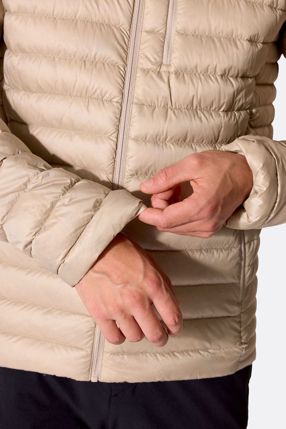 Чоловічий легкий пуховик Rab Microlight Jacket, Anthracite, S (RB QDB-94-ANT-SML)