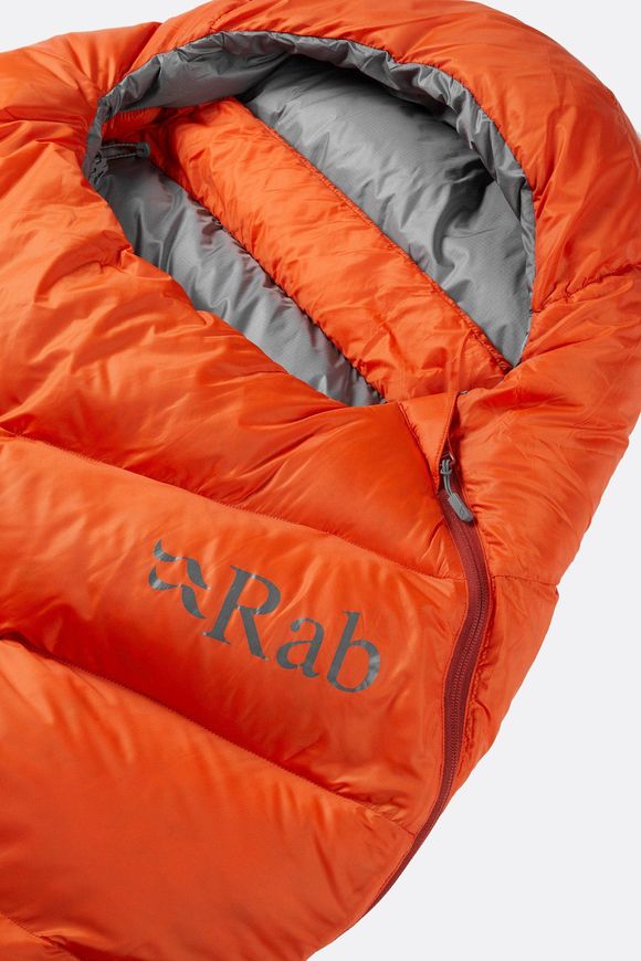 Спальний мішок Rab Alpine 200 Regular, (3°C), 185 см - Left Zip, Firecracker (QSD-26-FCR-REG-LZ)