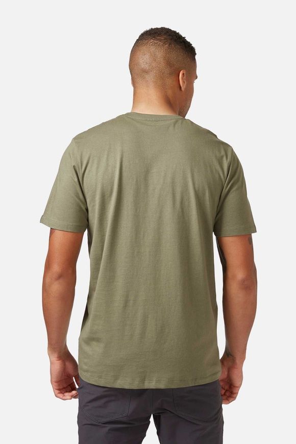 Футболка чоловіча Rab Stance Logo Tee, LIGHT KHAKI, M (5059913047256)