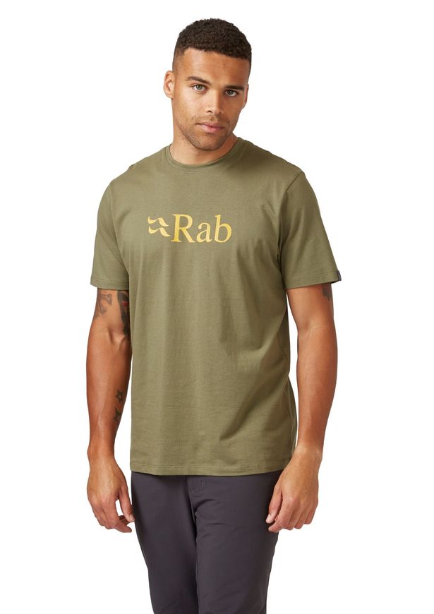 Футболка чоловіча Rab Stance Logo Tee, LIGHT KHAKI, M (5059913047256)