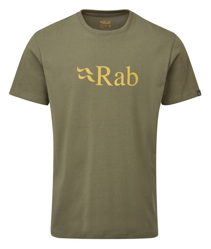 Футболка чоловіча Rab Stance Logo Tee, LIGHT KHAKI, M (5059913047256)