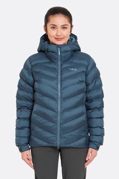 Жіноча зимова куртка Rab Nebula Pro Jacket Wmns, Orion Blue, 12 (QIP-24-ORB-12)