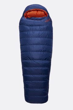 Спальний мішок жіночий Rab Ascent 700 Wmns, (-9°C), 200 см - Left Zip, Nightfall Blue (QSD-38-NFB-REG-LZ)