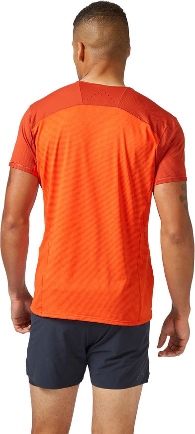 Футболка чоловіча Rab Sonic Ultra Tee, Red Clay/Firecracker, M (RB QBL-18.RC-M)