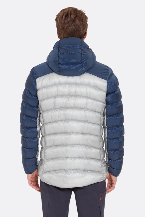 Зимова чоловіча куртка Rab Cirrus Ultra Hoody, Tempest Blue, MED (QIP-21-TMB-MED)