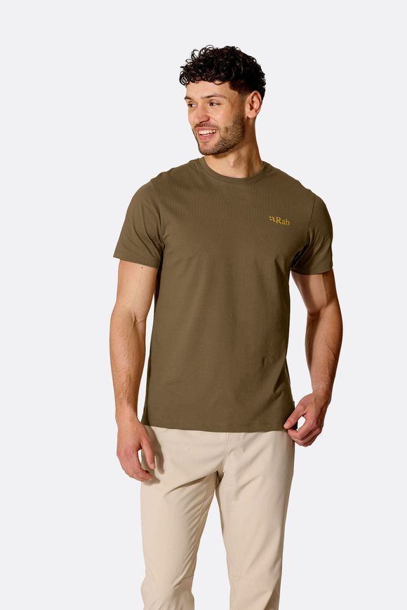 Футболка чоловіча Rab Stance PitchTee, Black Beluga, L (RB QCC-34-BEL-LRG)