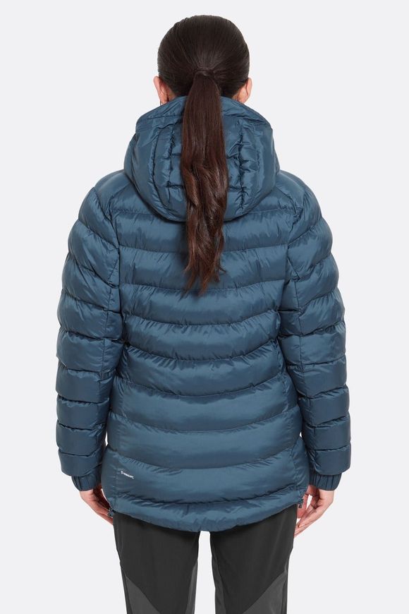 Жіноча зимова куртка Rab Nebula Pro Jacket Wmns, Orion Blue, 12 (QIP-24-ORB-12)