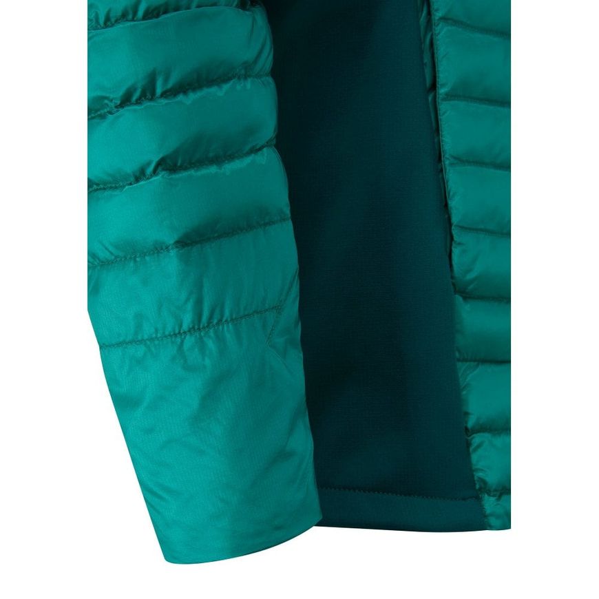 Жіноча демісезонна куртка Rab Cirrus Flex 2.0 Hoody Wmns, STORM GREEN, 16 (821468965720)