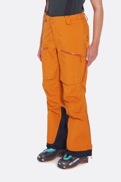 Штани жіночі Rab Khroma Latok GTX Pants Wmns, Marmalade, 10, Reg (QWH-22-MAM-10-RG)