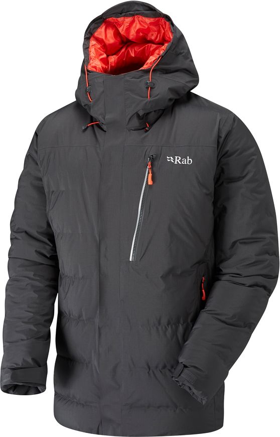 Мембранна чоловіча тепла куртка Rab Resolution Jacket, BLACK, M (821468783973)