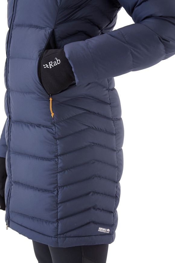 Парка жіноча Rab Deep Cover Parka Wmns, Deep Denim, 18 (QDB-33-DED-18)