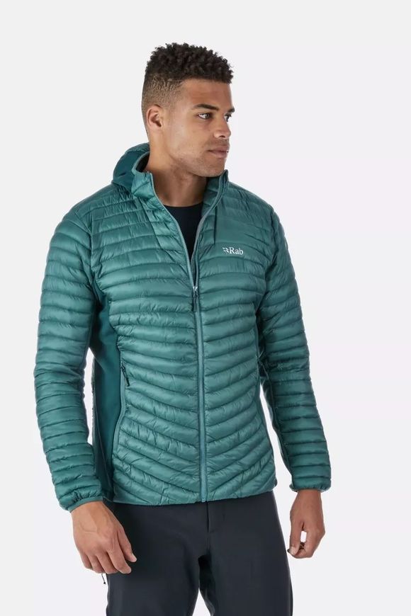 Чоловіча демісезонна куртка Rab Cirrus Flex Hoody, BRIGHT ARCTIC, S (821468904552)