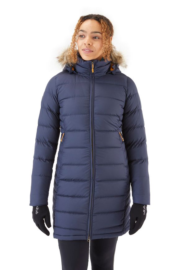 Парка жіноча Rab Deep Cover Parka Wmns, Deep Denim, 18 (QDB-33-DED-18)