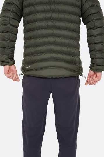 Зимова чоловіча куртка Rab Cirrus Alpine Jacket, Tuscan Red/Dark