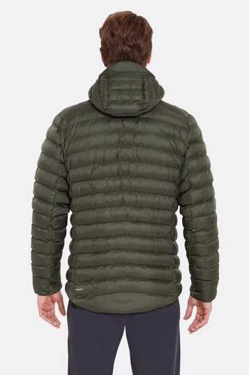 Зимова чоловіча куртка Rab Cirrus Alpine Jacket, Tuscan Red/Dark