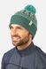 Шапка Rab Khroma Bobble Beanie, Green Slate/Glacier Blue, One Size (QAB-24-GGB-ONE)