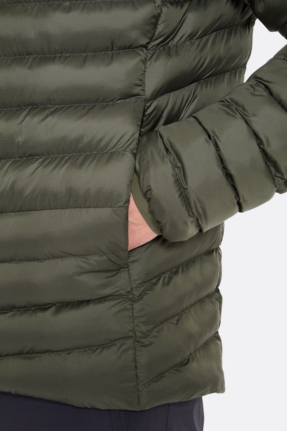 Зимова чоловіча куртка Rab Cirrus Alpine Jacket, Black, XLG (QIP-25-BLK-XLG)