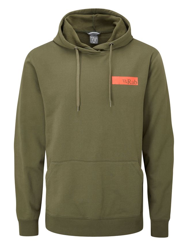 Кофта чоловіча Rab Voyage Hoody, ARMY, M (5059913006222)