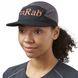 Кепка Rab Momentum 5 Panel Cap, Black/Graphene, One Size (QAB-44-BGP-One Size)