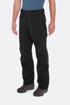 Штани чоловічі Rab Latok GTX Pants, Black, SML, Reg (QWH-43-BLK-SML-RG)