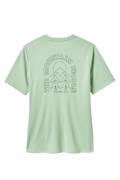 Футболка жіноча Rab Force Cirque Tee Wmns, Fig Green, S (RB QCC-64-FGR-10)