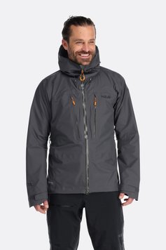 Мембранна куртка чоловіча Rab Latok Alpine GTX Jacket, Graphene, SML (QWH-26-GRH-SML)