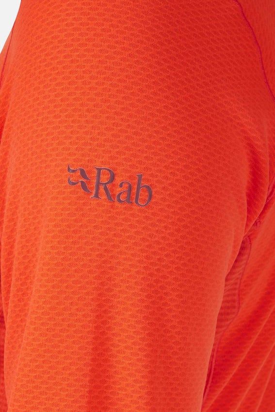 Футболка з довгим рукавом жіноча Rab Ridgeline LS Tee Wmns, Graphene, 8 (QBL-56-GRH-08)