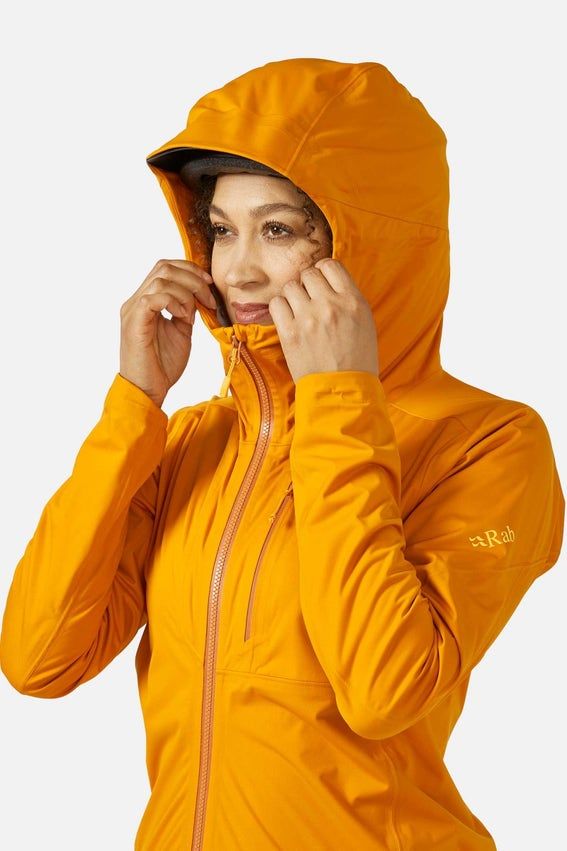 Мембранна жіноча велокуртка Rab Cinder Kinetic Jacket Wmns, Orion Blue, 8 (QWH-62-ORB-08)