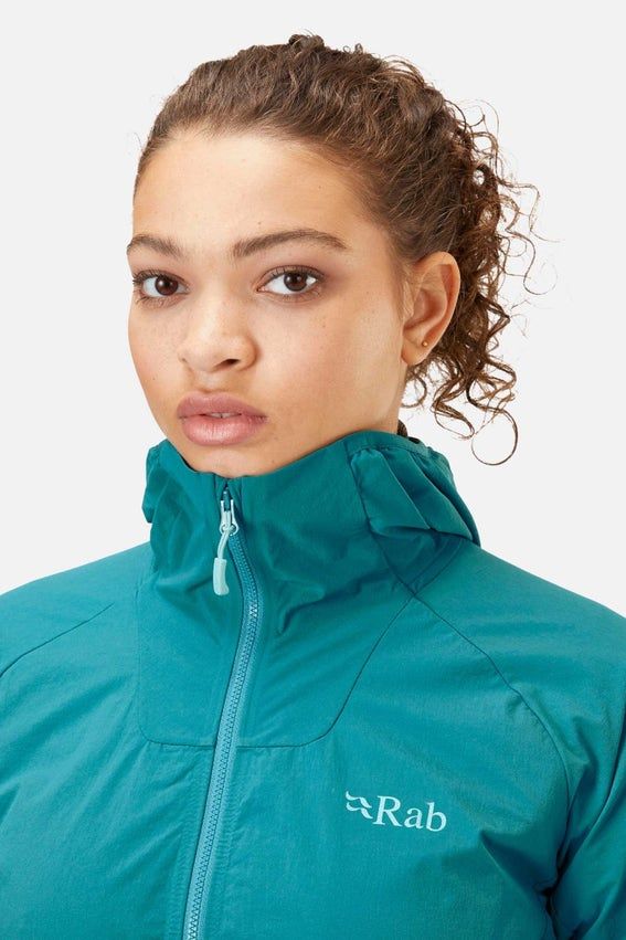 Жіноча куртка Soft Shell Rab Borealis Jacket Wmns, Beluga, 6 (QWS-39-BEL-06)