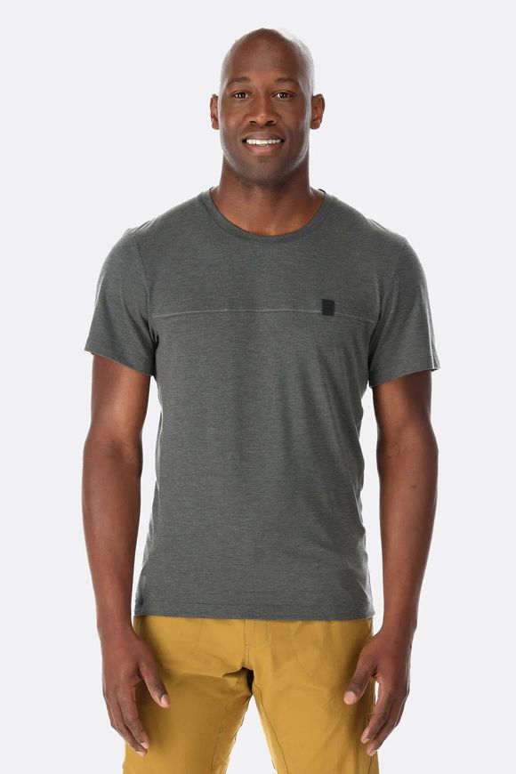 Футболка чоловіча Rab Lateral Tee, GREY MARL, M (821468998667)