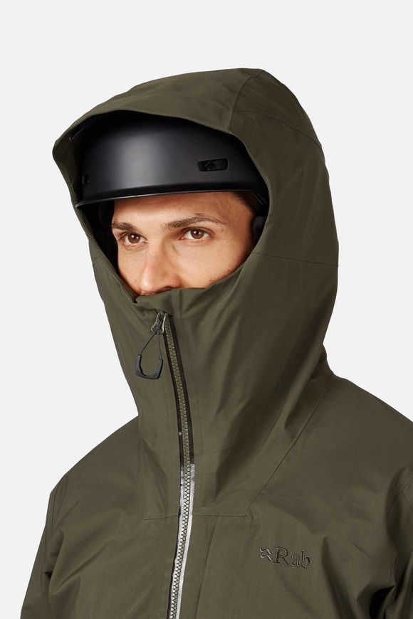 Мембранна куртка чоловіча Rab Khroma Diffuse GTX Jacket, Army, SML (QWH-81-ARM-SML)