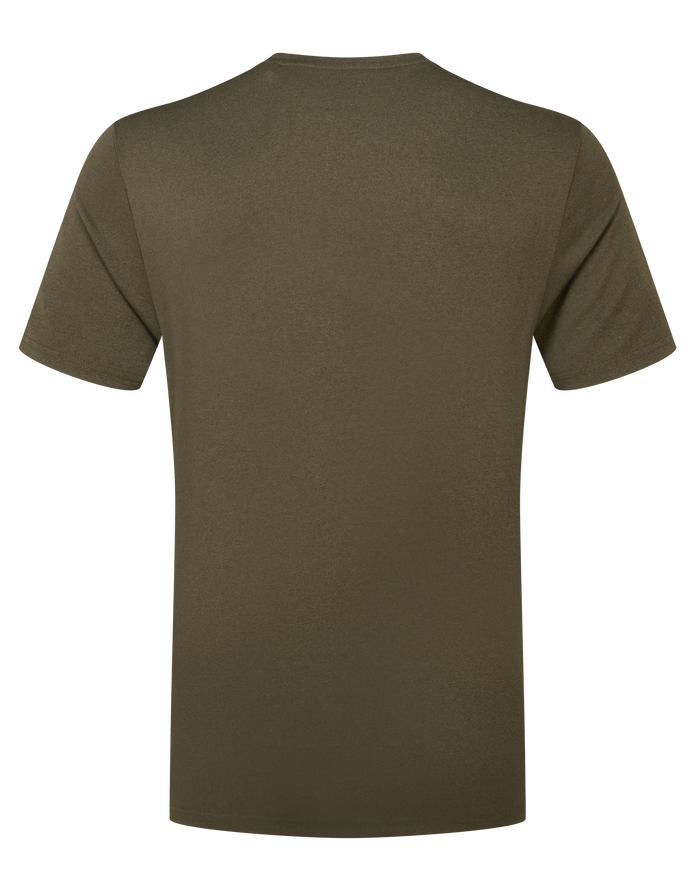 Футболка чоловіча Rab Mantle Outline Tee, Army, S (RB QCC-01-ARM-SML)