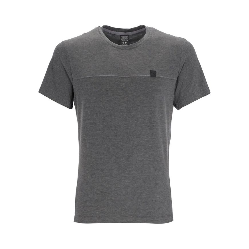 Футболка чоловіча Rab Lateral Tee, GREY MARL, M (821468998667)